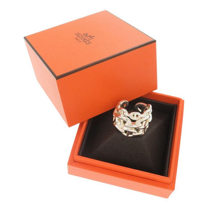 Hermes Chaine D'ancre Anchene GM Size 53 (#12) Silver 925 Ring 0340 Hermes