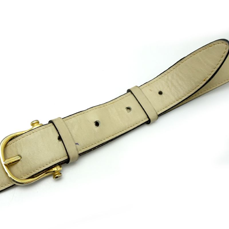 Celine Shoulder Horse Carriage Ivory Bag