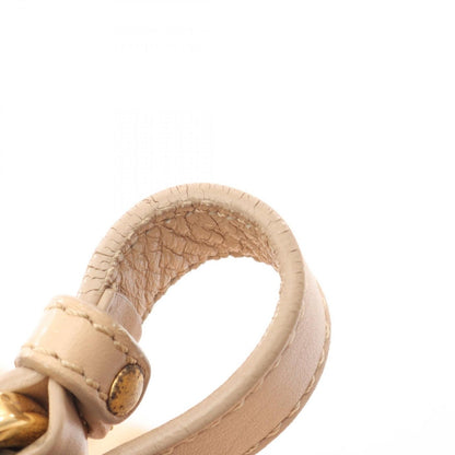 Fendi Shoulder Bag Zucchino Beige Canvas Leather — view 9