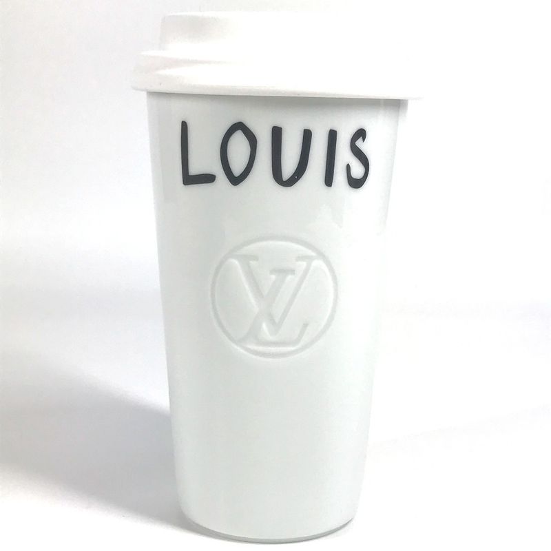 Louis Vuitton Tumbler Monogram Cup Louis With Sleeve Gi0909 Pottery Green