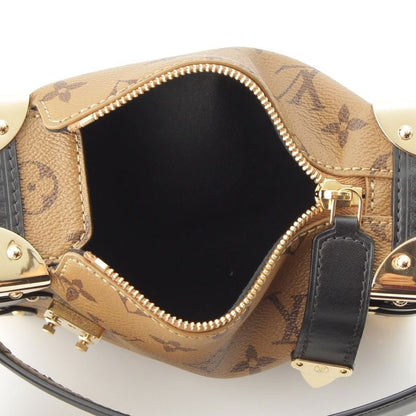 Louis Vuitton Reverse Side Trunk Monogram Reverse Gold Hardware 2way Shoulder