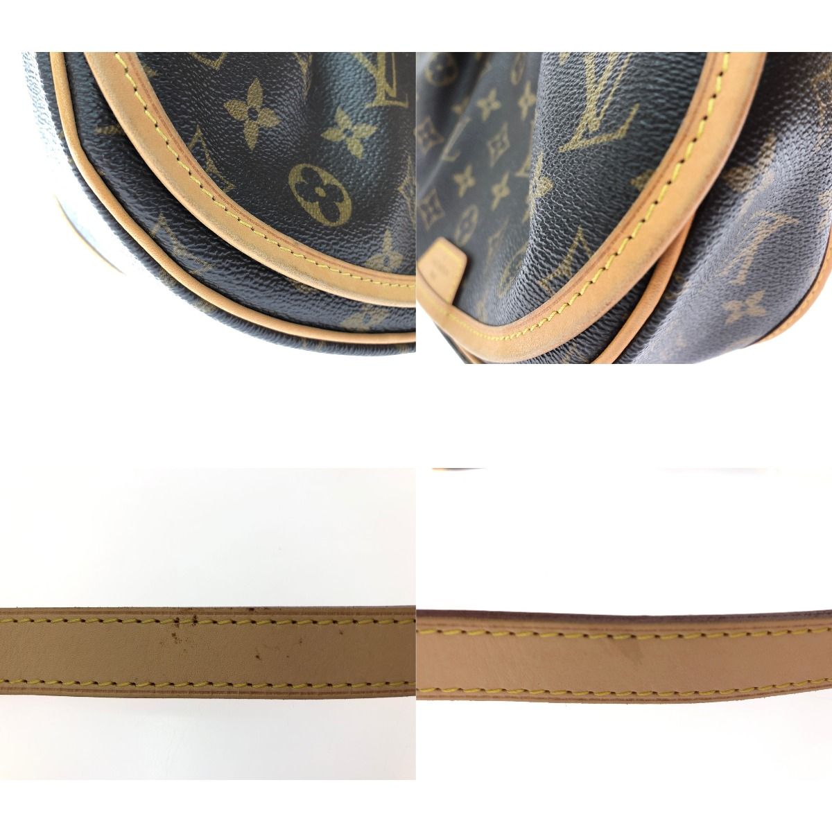 Louis Vuitton Women's Shoulder Bag Monogram Menilmontan PM M40474 Brown