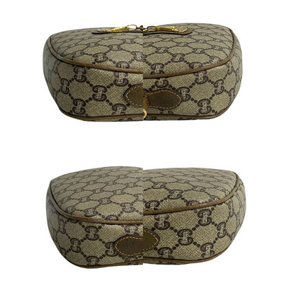 Gucci Vintage Plus GG Logo Leather Mini Shoulder Bag Pochette