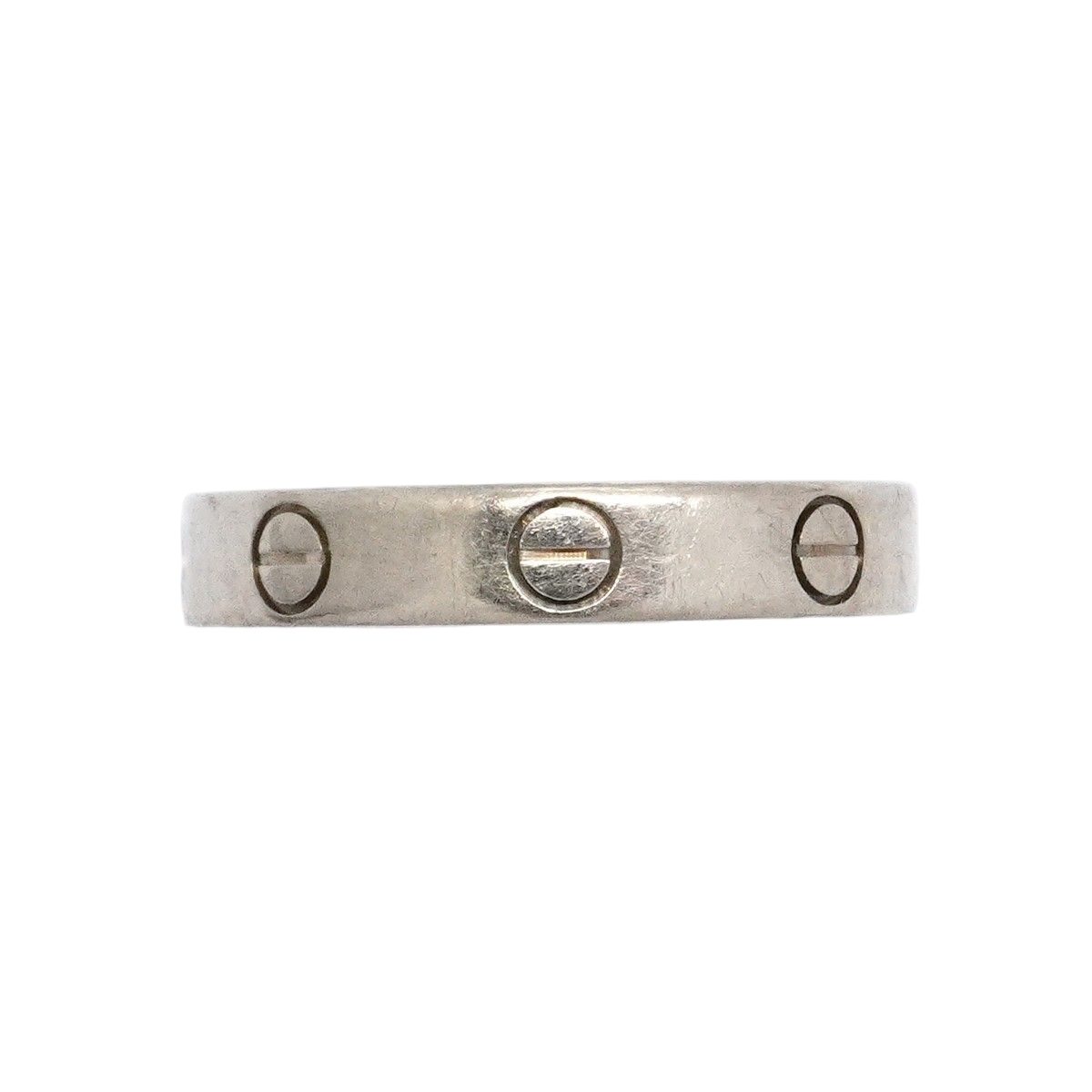 Cartier Ring Mini Love 18k White Gold — view 2