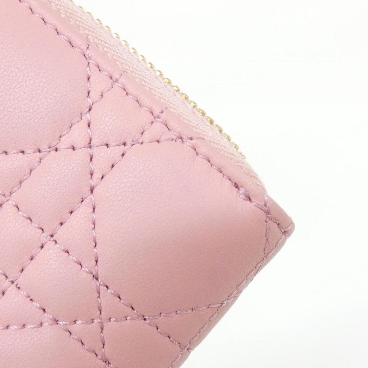 Dior Voyageur Coin Case Handbag Melocoton Pink — view 6