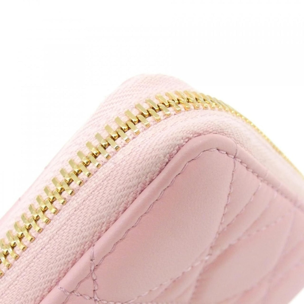Dior Voyageur Coin Case Handbag Melocoton Pink — view 7