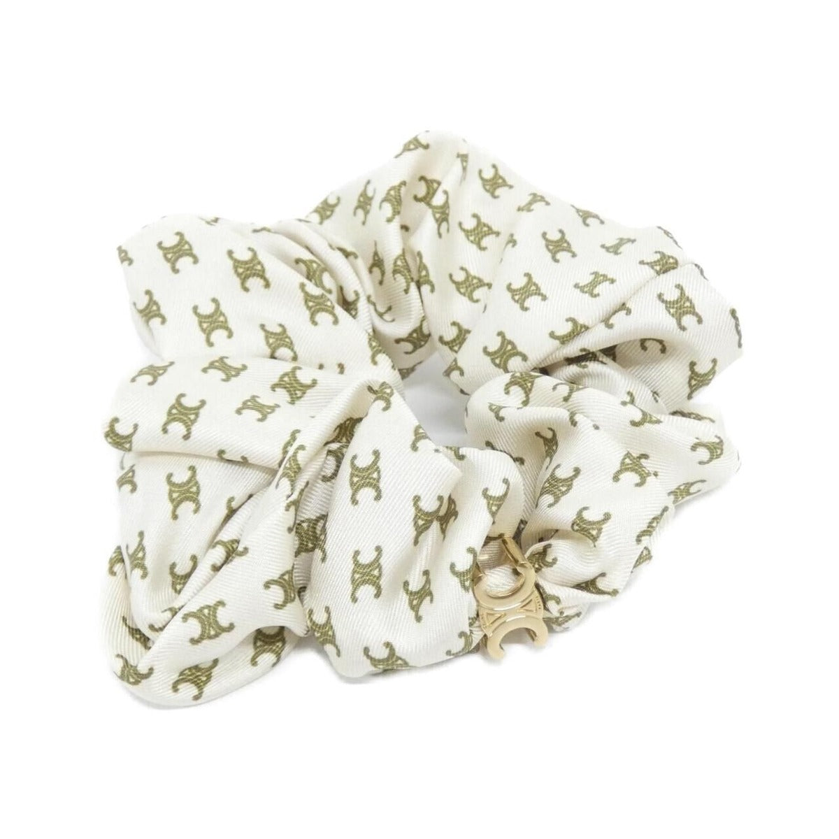 Celine Scrunchie Silk Gold
