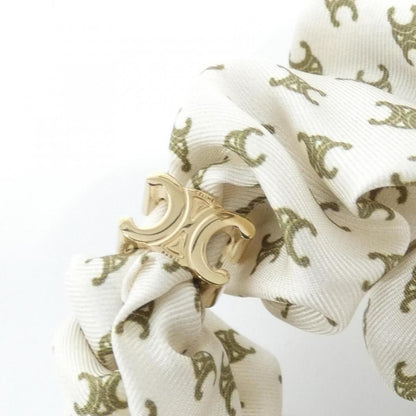 Celine Scrunchie Silk Gold — view 2