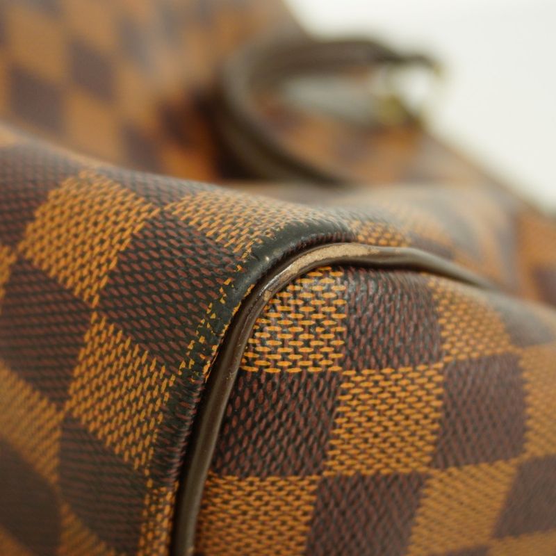 Louis Vuitton Handbag Damier Speedy Bandoliere 25 N40575 Ebène Women's