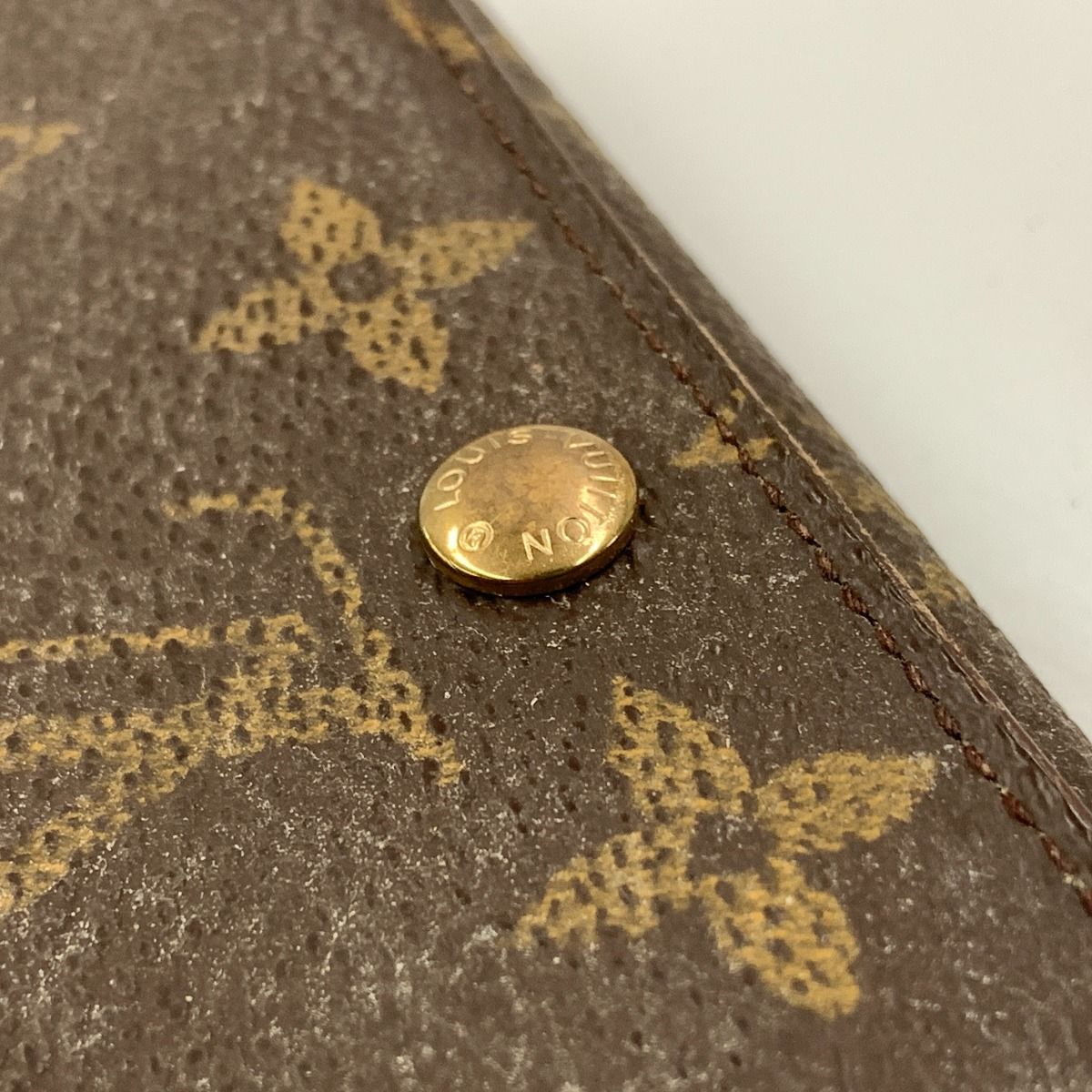 Louis Vuitton Monogram Portomone Zip Bifold Long Wallet M61735 Brown Delivery