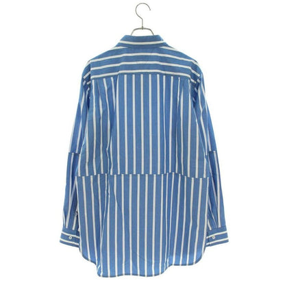 Bottega Veneta 23 AW V35 M0 Cotton Switched Stripe Long Sleeve Shirt — view 2