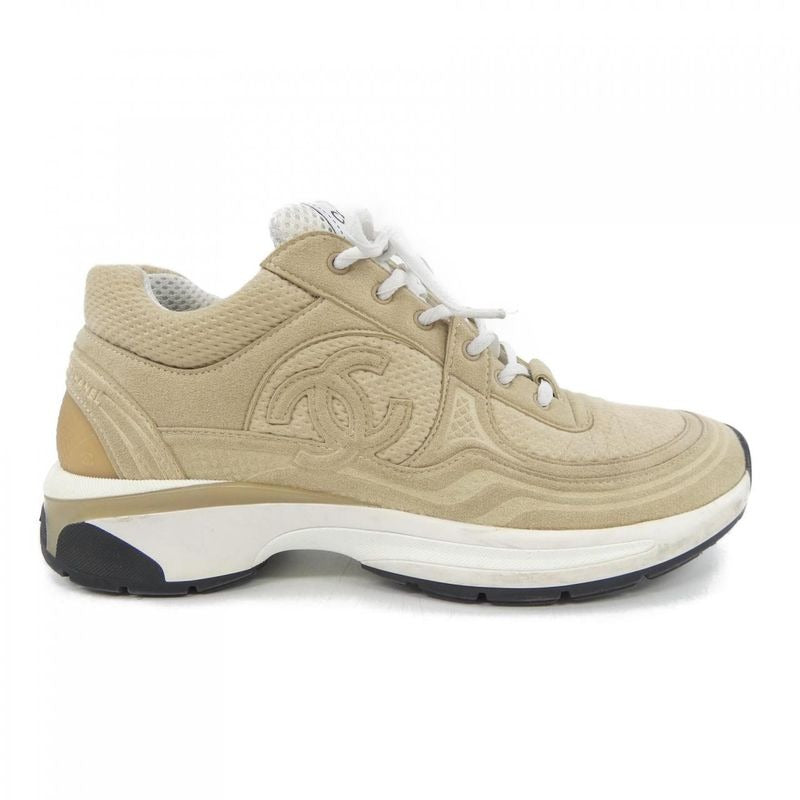 Chanel Size 38 Beige Sneakers