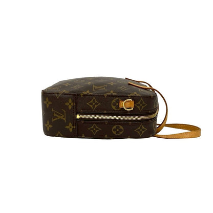 Louis Vuitton Vintage Spontini Monogram Leather 2-Way Shoulder Bag Brown — view 6