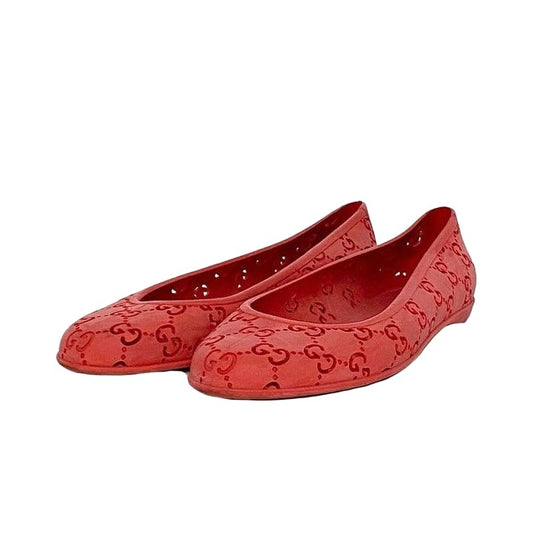 Gucci Shoes Red Orange Cima