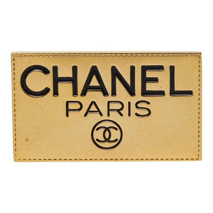 Chanel Logo Gold Plated