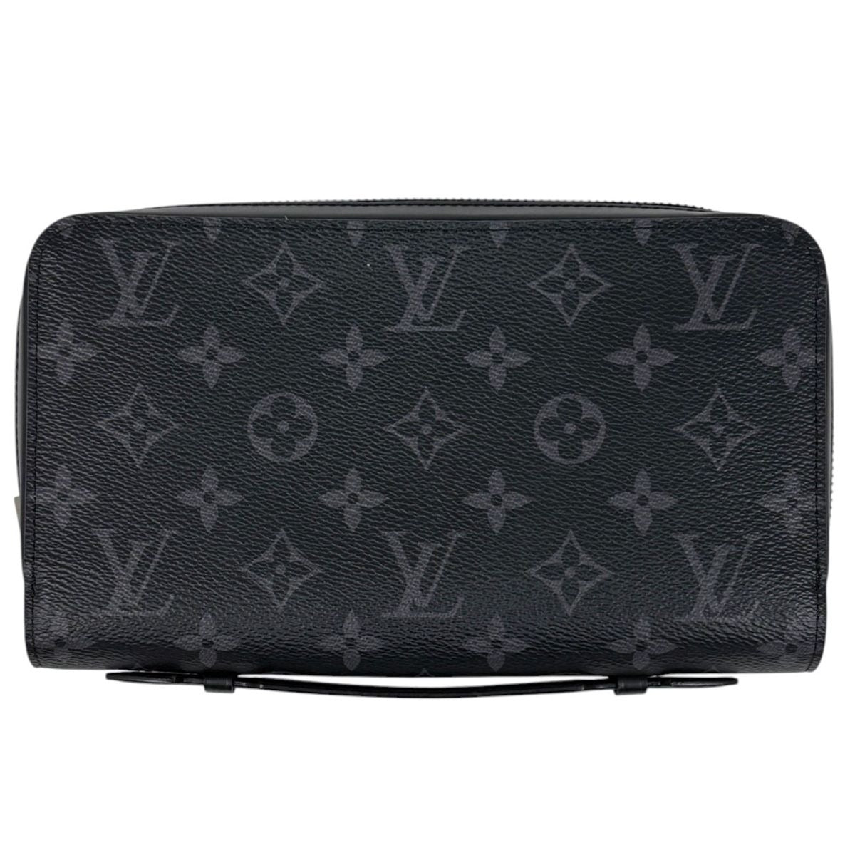 Louis Vuitton Zippy XL Zip Around Wallet Monogram Eclipse Noir Black