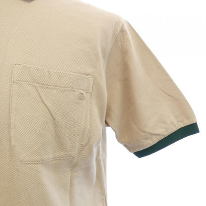 Gucci Web Striped Collar Cotton Pique Polo Shirt — view 6