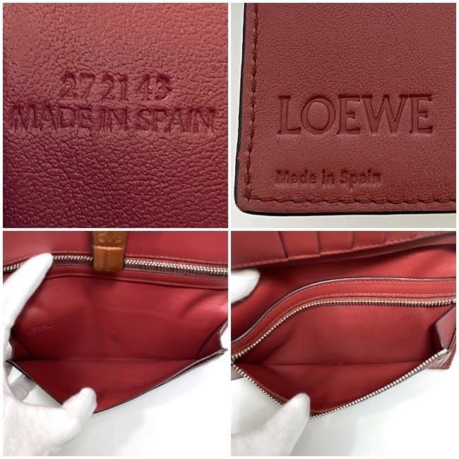 Loewe Foldable Long Wallet Vertical Wallet Large F22891