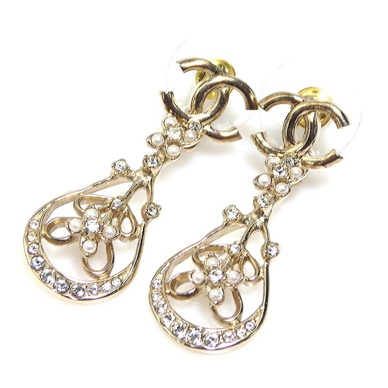 Chanel Earrings Coco Mark