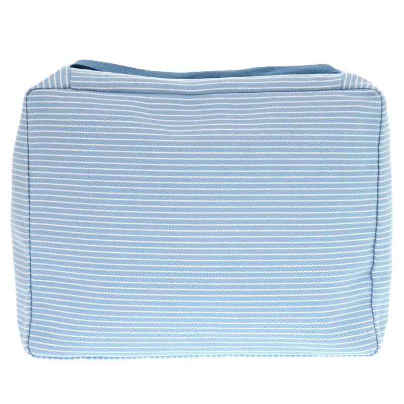 Hermes Cabriole Togo Bag MM Cotton White Blue Water 1009 Pouch Hermes
