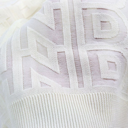 Fendi X MARC Jacobs Fendi X MARC Jacobs 22SS Fzx131 Wool Logo Crew Neck Mesh