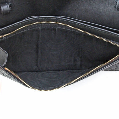 Gucci Micro Gucci Shoulder Wallet 466507 Black