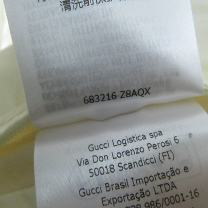 Gucci 683216 Short Length 2WAY Down Vest Bomber Jacket Down Jacket Ivory 36