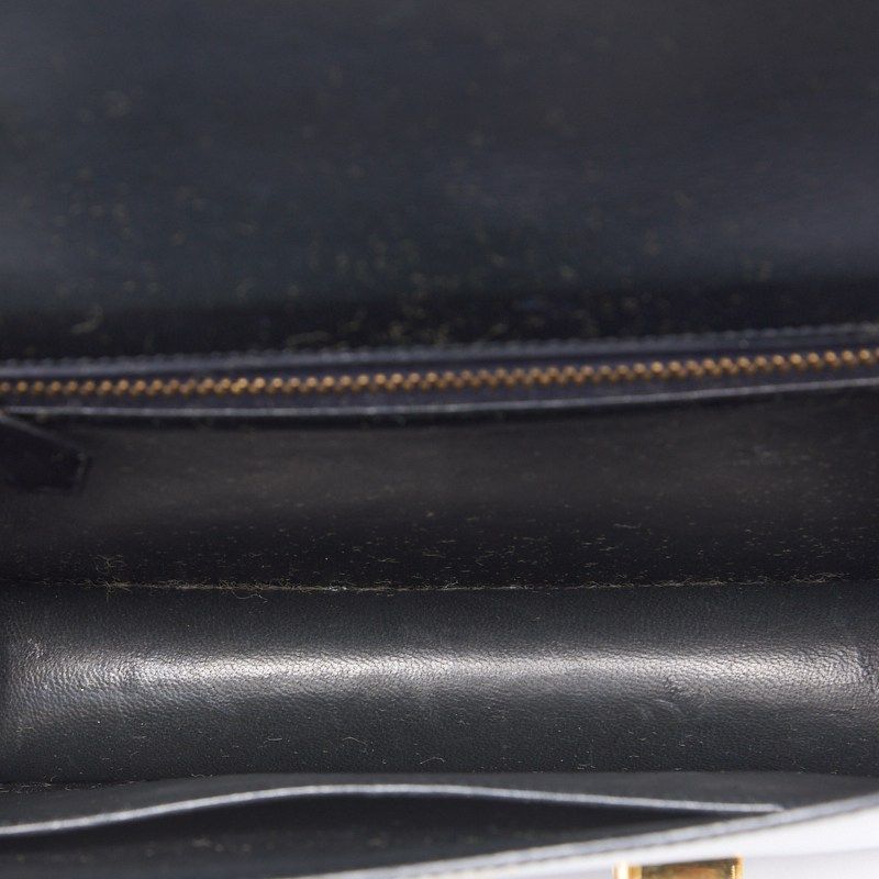 Hermes Constance 23 Shoulder Bag Box Calf Black With Gold Hardware Shoulder Bag