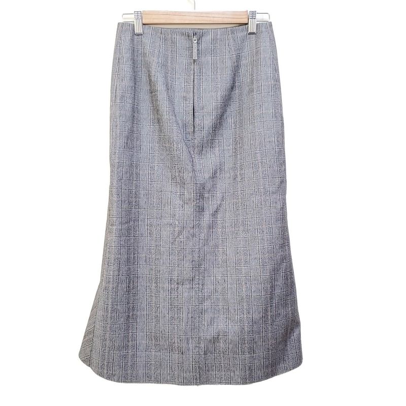 Balenciaga Long Skirt Size 36 S Women - 571616 Gray Checked