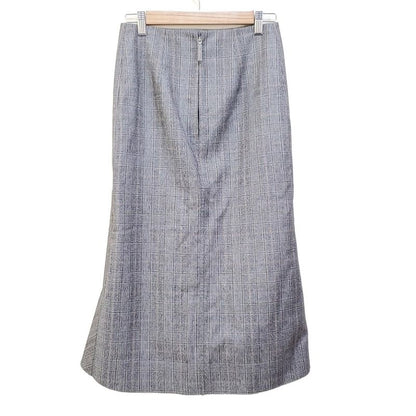 Balenciaga Long Skirt Size 36 S Women - 571616 Gray Checked