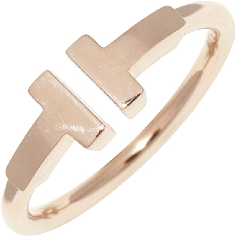 Tiffany & Co Rings 18K Pink Gold T-wire Ring