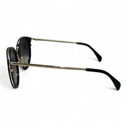 Celine ⑤ Cl40033f Sunglasses Women's Black Gold 56□17140.3