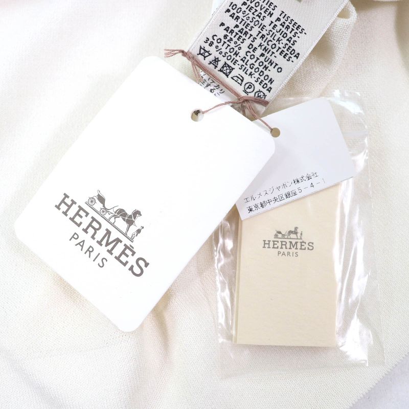 Hermes Silk Cotton Flamingo Party Twill Raine Crewneck Long Sleeve Pullover