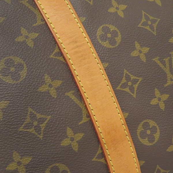 Louis Vuitton Boston Bag Keepall Bandouliere 55 Monogram Canvas Monogram Gold
