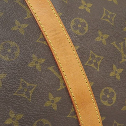 Louis Vuitton Boston Bag Keepall Bandouliere 55 Monogram Canvas Monogram Gold