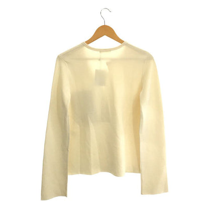 Celine - Phoebe Period Chest Pocket V-neck Knit - S - Off White - Women's