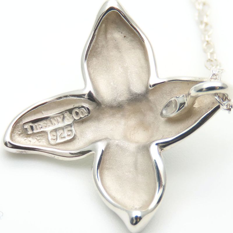 Tiffany & Co Necklace Poinsettia 925 Silver Approx 3.48g Silver Accessories