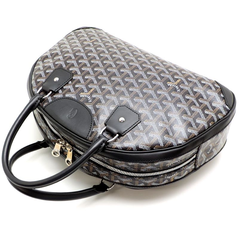 Goyard Boston Saint Jeanne Mm Black Bag