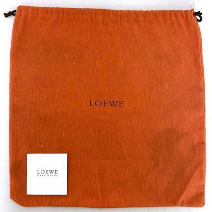 Loewe Shoulder Bag Gray Brown Anagram with Pouch