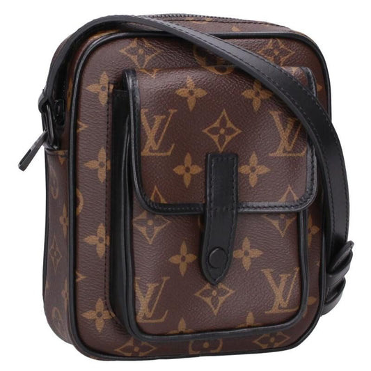 Louis Vuitton M69404 Christopher Wearable Wallet Monogram Macassar Shoulder Bag