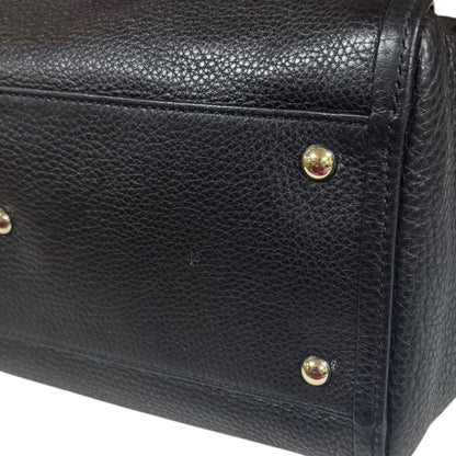 Gucci Soho Shoulder Bag Leather 282309 Black Ladies Gucci  Gucci