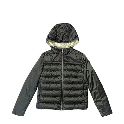 Prada Down Jacket Khaki Green Tessuto