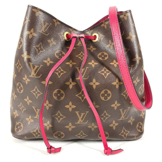 Louis Vuitton Shoulder Bag Neo Noe Monogram Canvas Freesia Pink