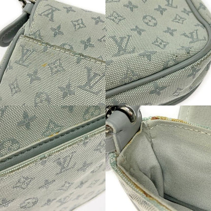 Louis Vuitton M92279 Monogram Mini Canvas Leather Contre de Fe Musette Grey