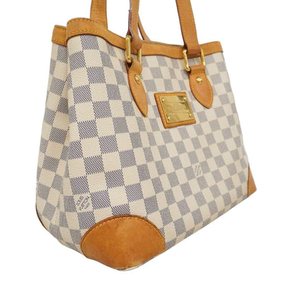 Louis Vuitton Tote Damier Azur Hampstead PM White — view 2