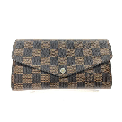 Louis Vuitton Long Wallet Damier Portefeuille Sarah