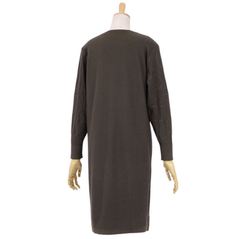 Hermes 20AW Knit Dress Sweater Long Sleeves Total