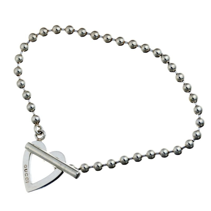 Gucci Heart Ball Bracelet
