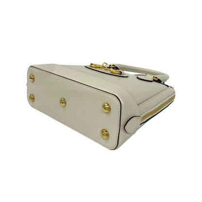 Gucci Horsebit Leather 2-Way Shoulder Bag Ivory — view 8