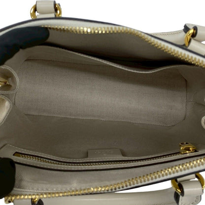 Gucci Horsebit Leather 2-Way Shoulder Bag Ivory — view 9